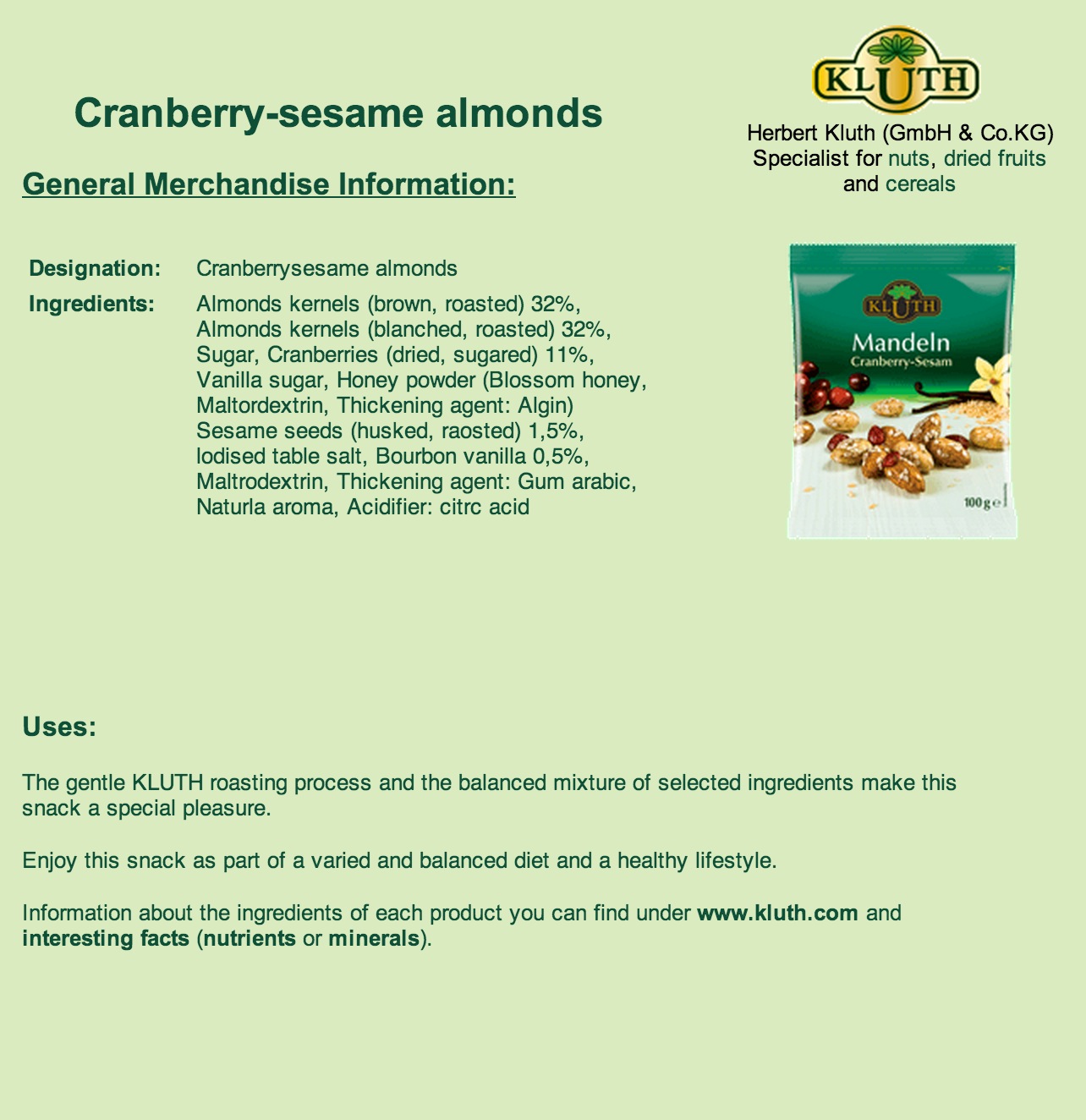 AlmondCranberrySesam