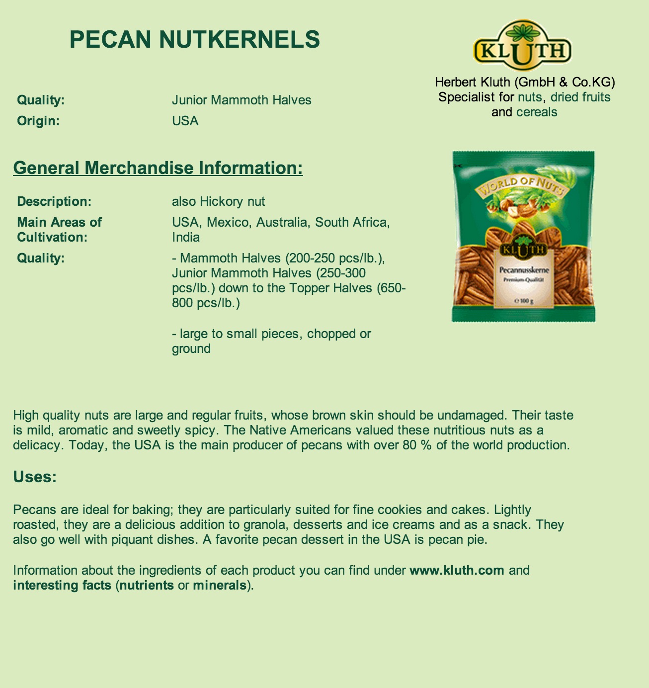 PecanKernels