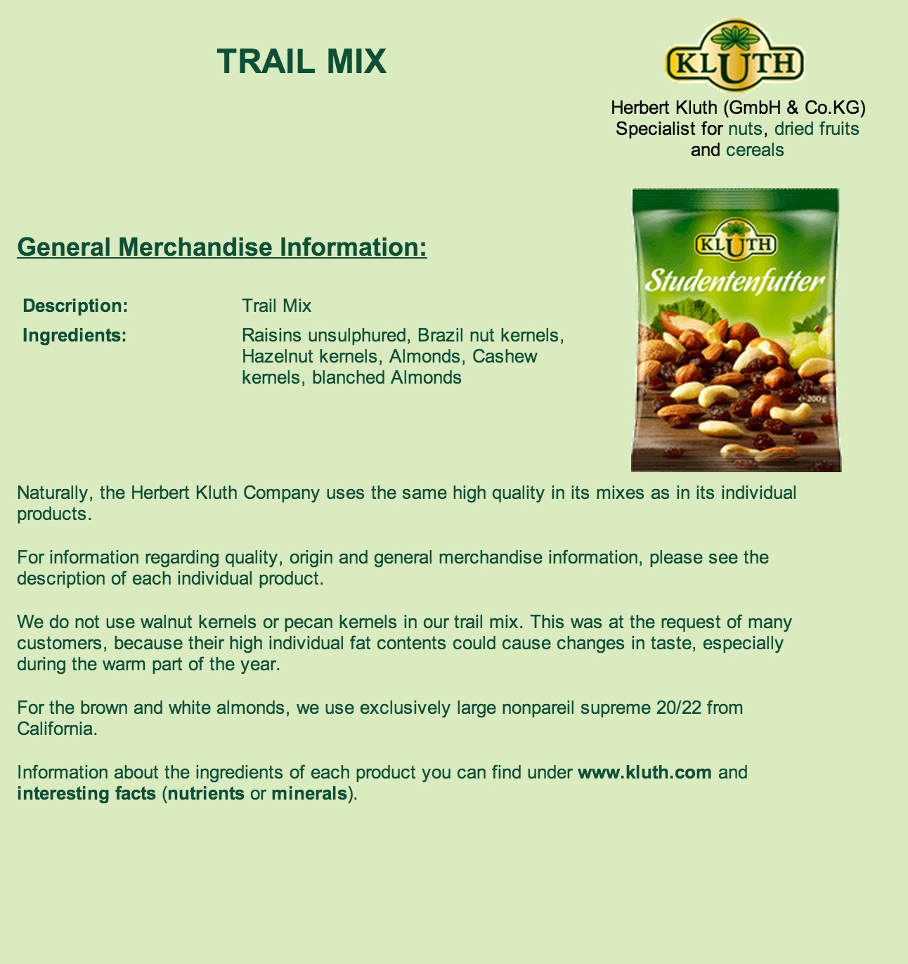 TRAILMIX